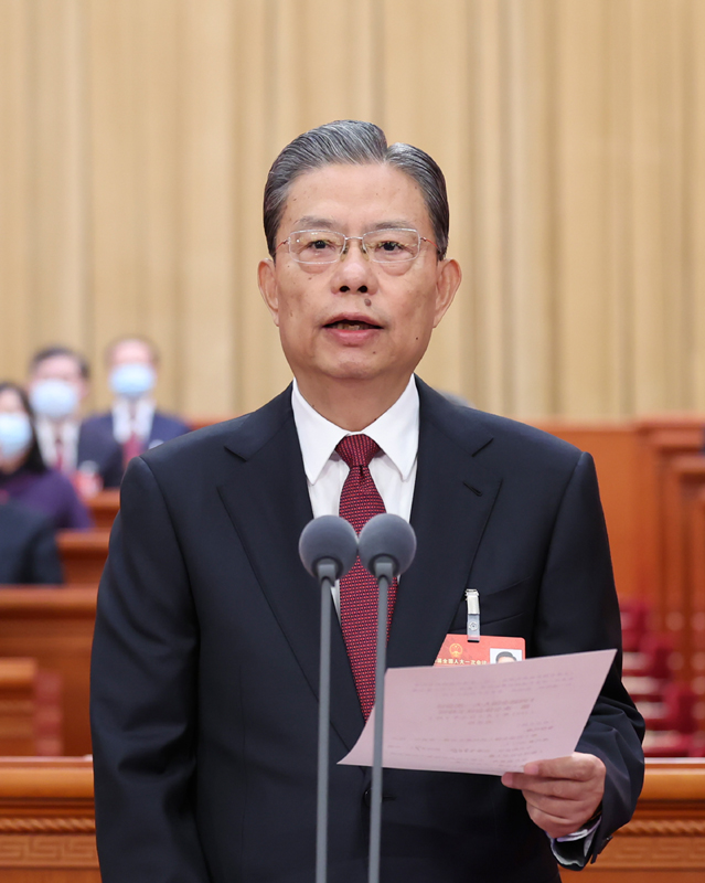 3月5日，第十四屆全國(guó)人民代表大會(huì)第一次會(huì)議在北京人民大會(huì)堂開幕。趙樂際主持開幕會(huì)。.jpg