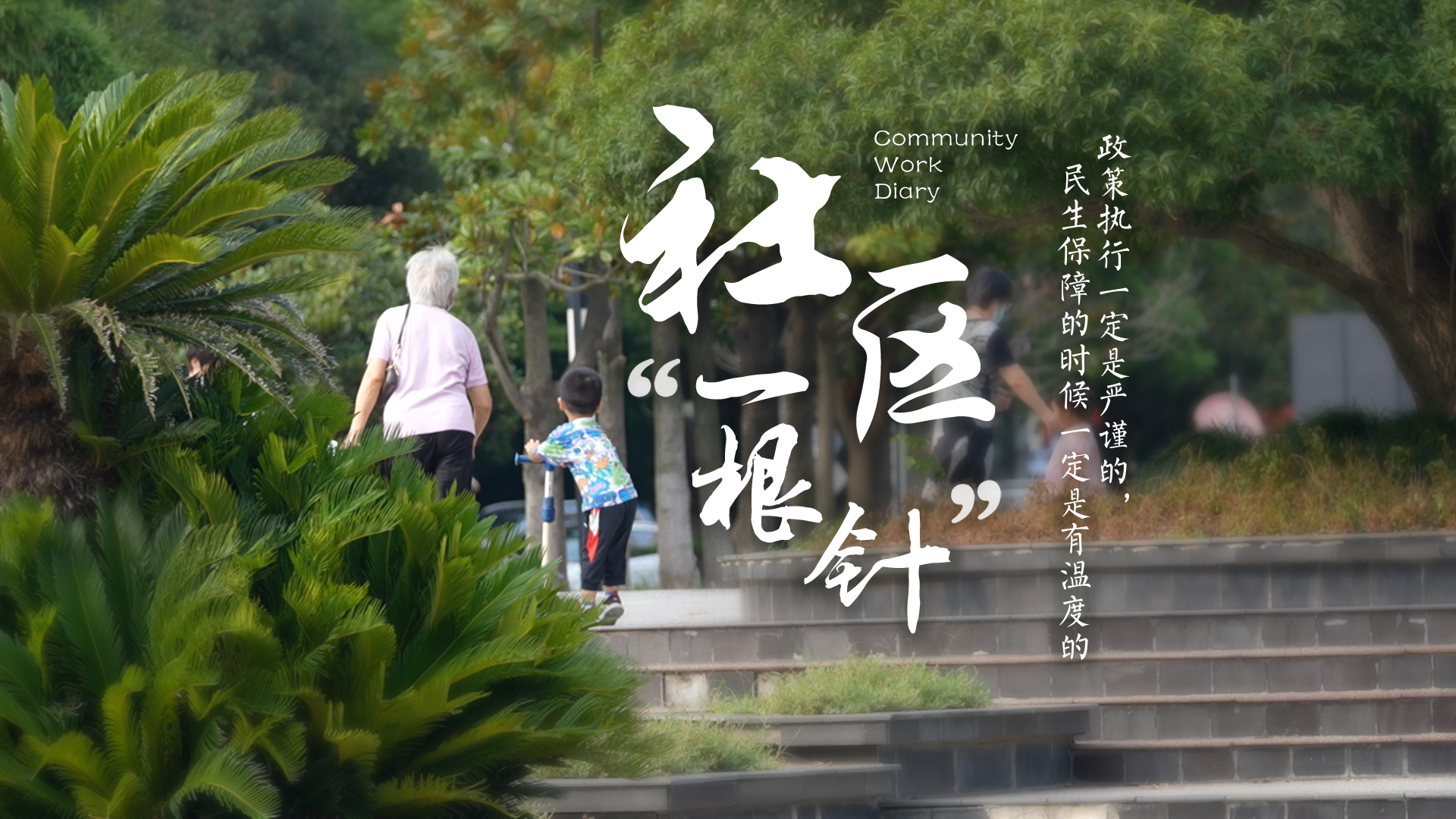 百姓話(huà)思想系列視頻第二季第六集：《社區(qū)“一根針”》